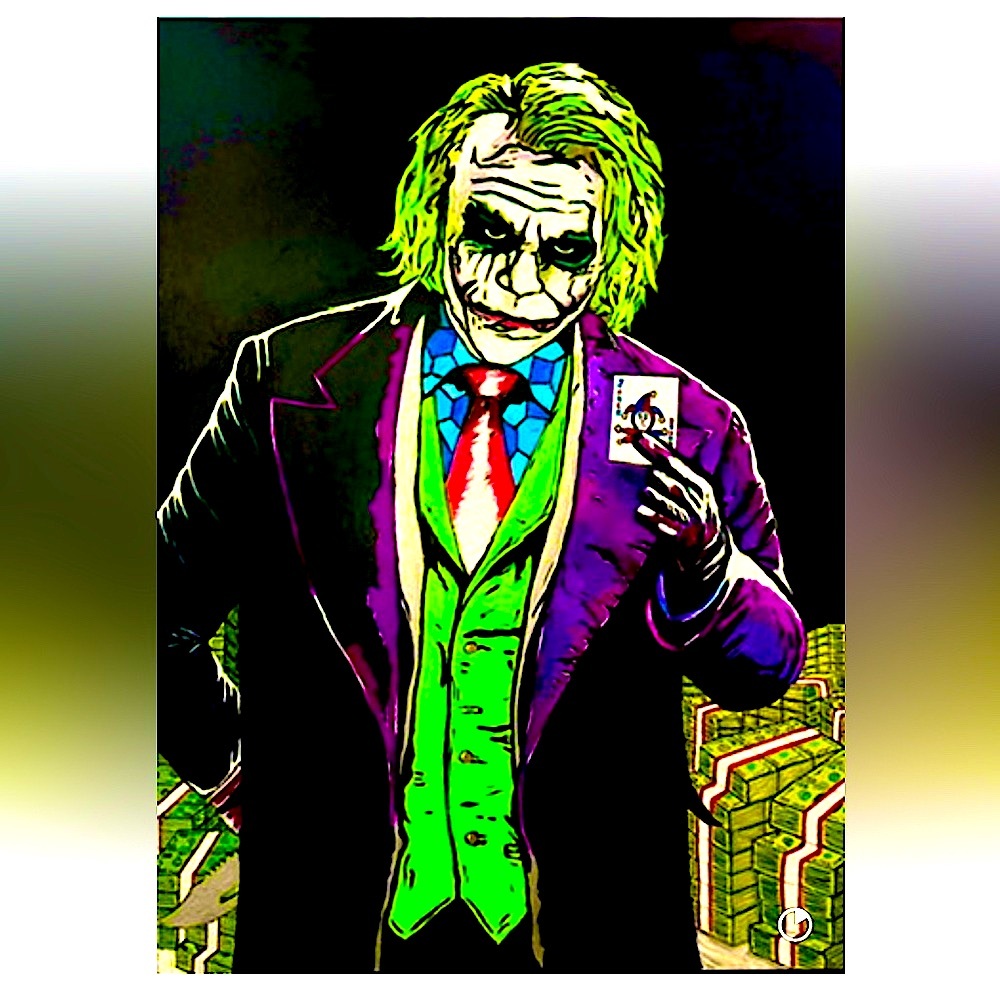 60inx48in.. ONE OF A KIND, 100% original custom painting hand signed by artist.